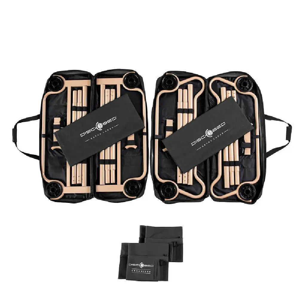 Disc-O-Bed - XL w/ Side Organiser 35" wide - Black