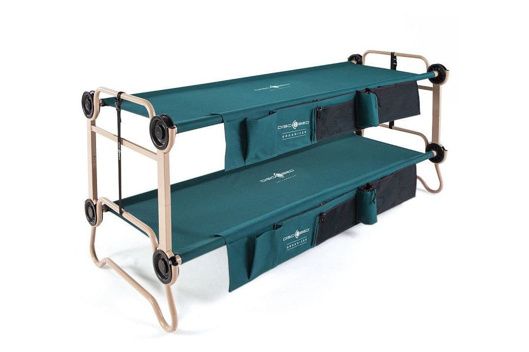 Disc-O-Bed - Large w/ Side Organisers 28" wide