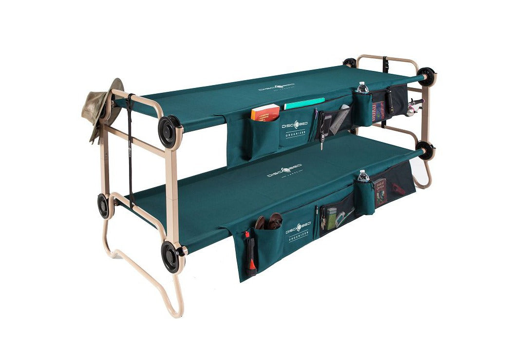 Disc-O-Bed - Large w/ Side Organisers 28" wide