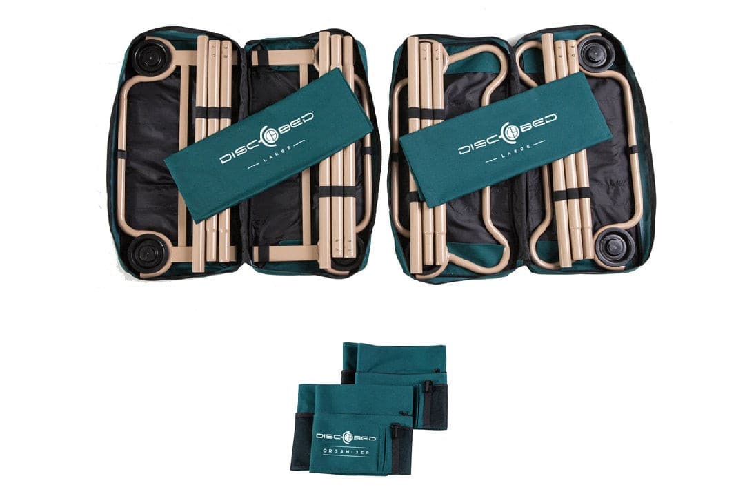 Disc-O-Bed - Large w/ Side Organisers 28" wide