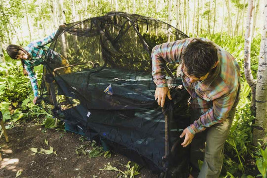 Mosquito Net and Frame Green/Black