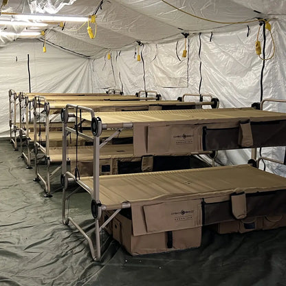Disc-O-Bed Australia Arm-O-Bunk with Organizers (Tan) Disc-O-Bed