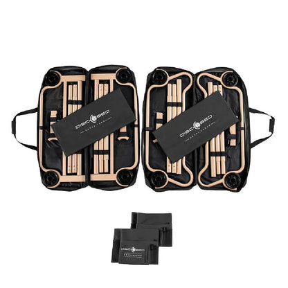 Disc-O-Bed Australia Disc-O-Bed - XL w/ Side Organiser 35" wide - Black Disc-O-Bed