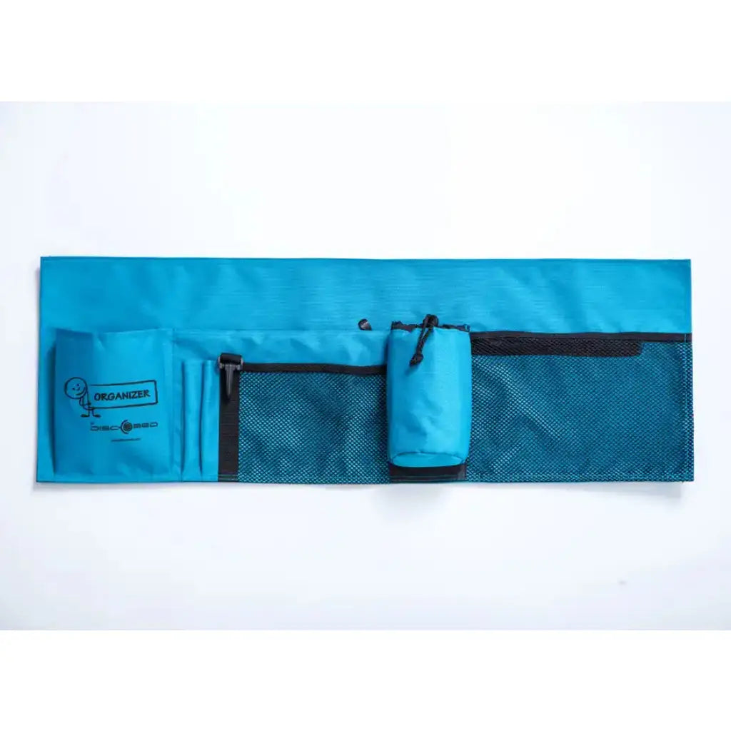 Kid-O-Bunk w/ Organiser - Teal Blue Fabric / Grey Frame