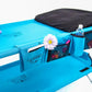 Kid-O-Bunk w/ Organiser - Teal Blue Fabric / Grey Frame