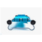 Kid-O-Bunk w/ Organiser - Teal Blue Fabric / Grey Frame